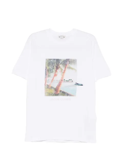 Jacob Cohën grapphic-print T-shirt White JUR4R002002M4530L1