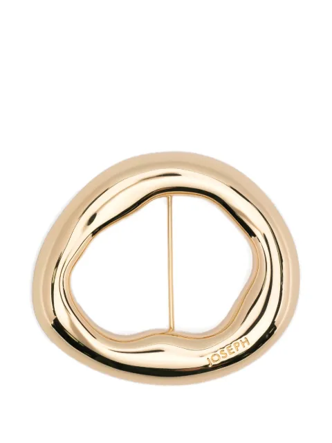 JOSEPH Bean logo-detail brooch Gold JF009789