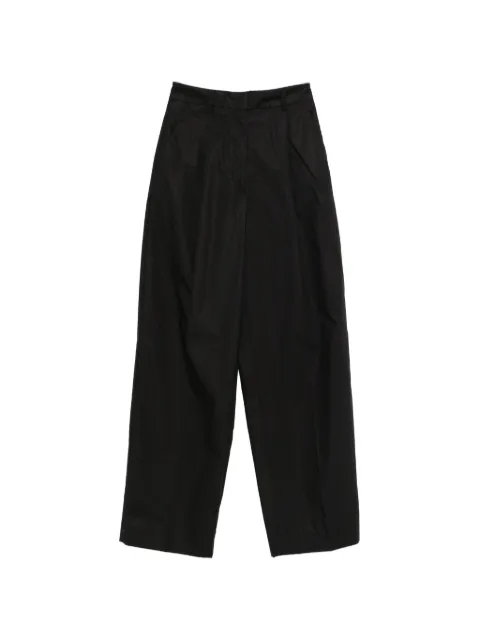 THELATEST Axel belt-loops trousers Black TLWD3104T0160LNTP