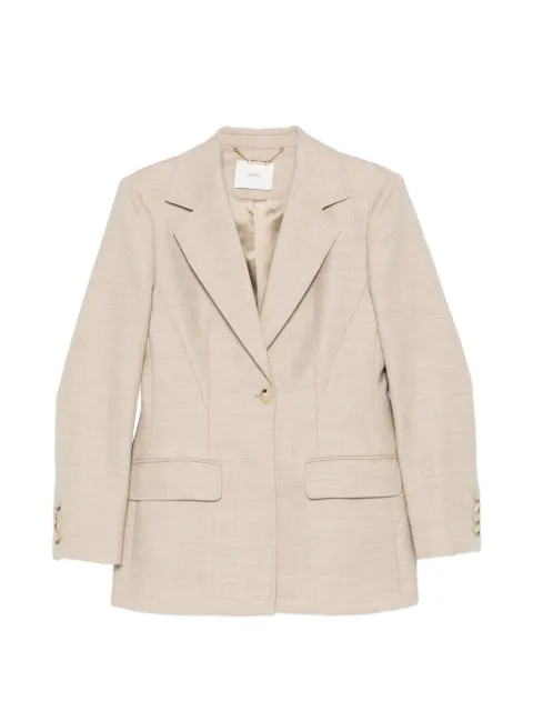 JOSEPH Fallon flap-pocket tailored jacket Neutrals JF009572