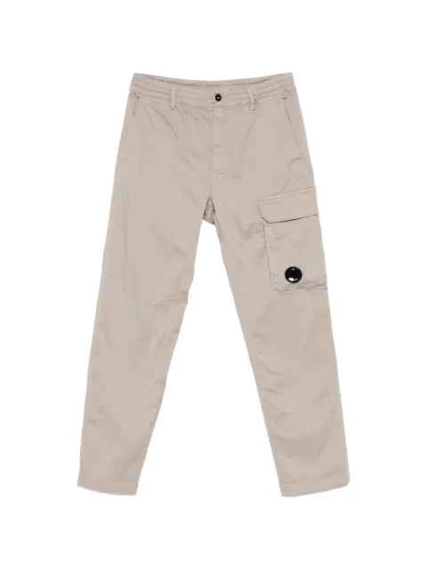 C.P. Company Lens-detail cargo-pocket trousers Grey 20CMPA135A005694G904