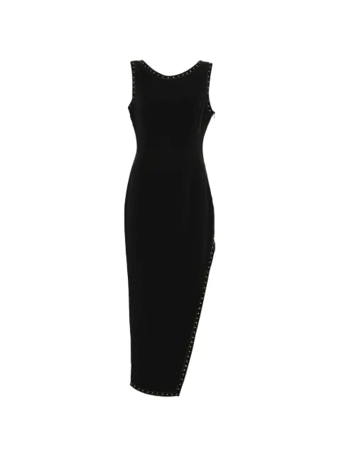 Versace Pre-Owned 1990s embellished midi dress Black VE900AFK