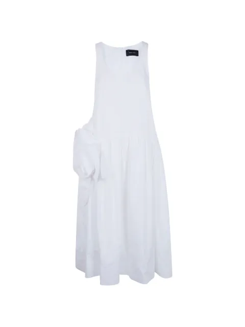 Simone Rocha ruffled-detail sleeveless midi dress White 7471R1287