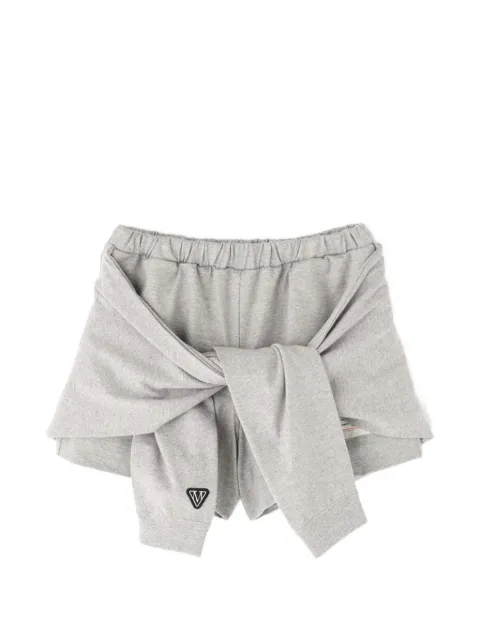 Maison MIHARA YASUHIRO tie-fastening shorts Grey B16SP601