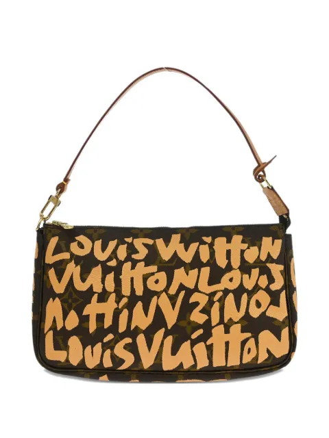 Louis Vuitton Pre-Owned x Stephen Sprouse 2001 Graffiti Pochette Accessoires shoulder bag Brown 196157