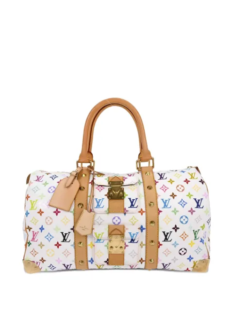 Louis Vuitton Pre-Owned x Takashi Murakami 2004 45 Keepall tote bag White 166529