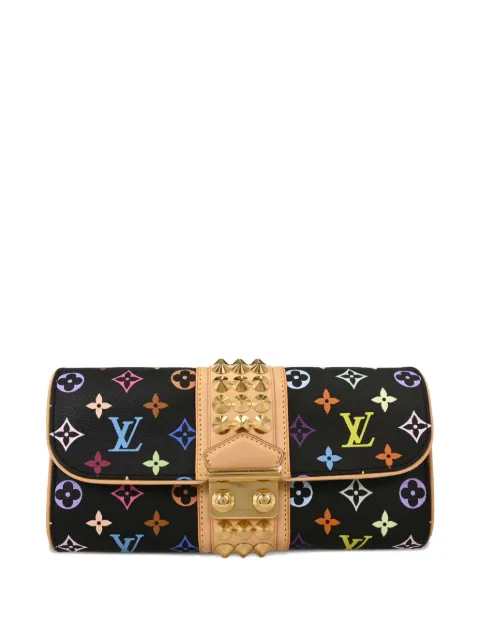 Louis Vuitton Pre-Owned 2009 monogram studded pochette Black 154232