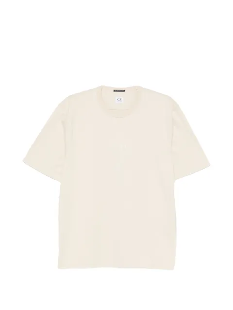 C.P. Company embroidered T-shirt Neutrals 20CMTS120A110580W114
