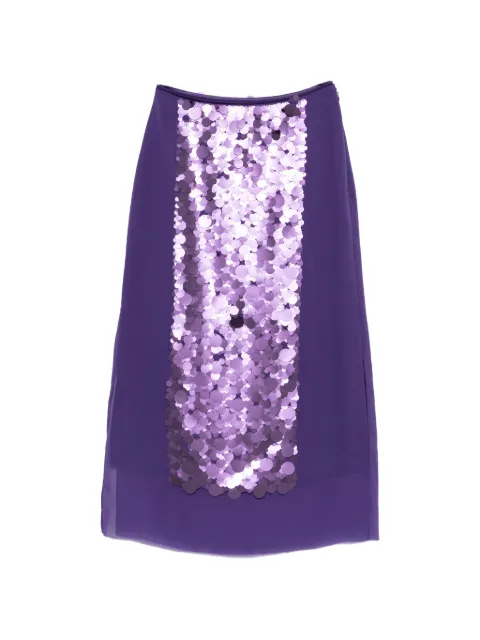 JOSEPH Cambo violet skirt Purple JF009514