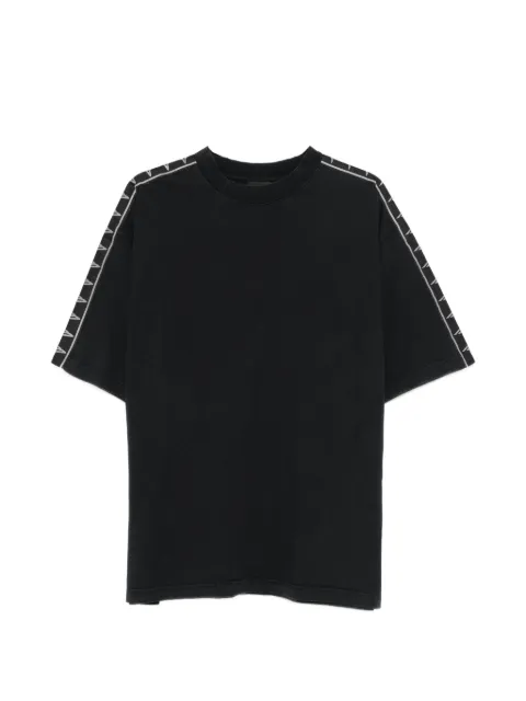 Balenciaga piping T-shirt Black 764235TTVP8