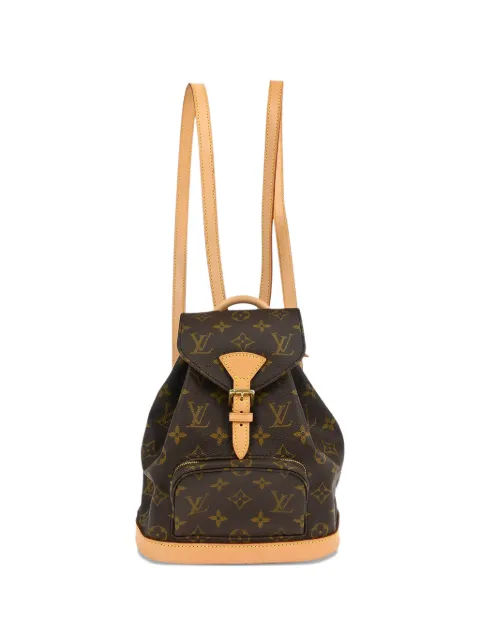 Louis Vuitton Pre-Owned 1996 mini Montsouris Monogram backpack Brown 196384