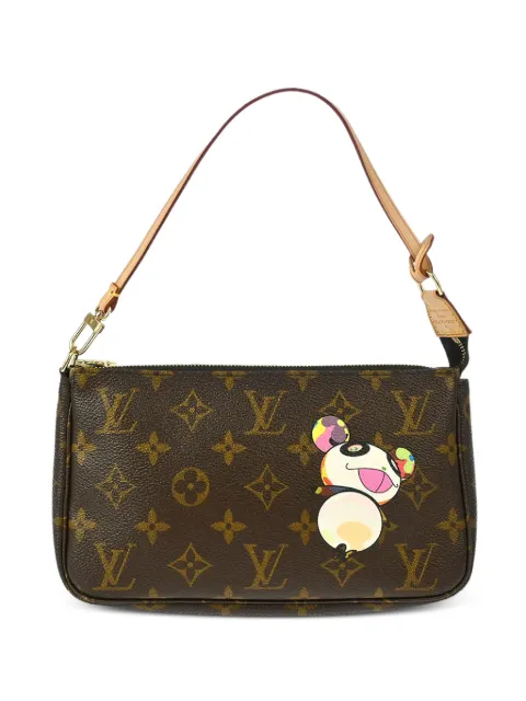 Louis Vuitton Pre-Owned 2004 Panda Monogram pochette accessories tote bag Brown 186613