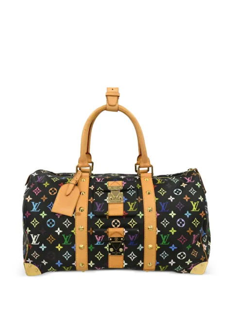 Louis Vuitton Pre-Owned x Takashi Murakami 2003 45 Keepall tote bag Black 177218