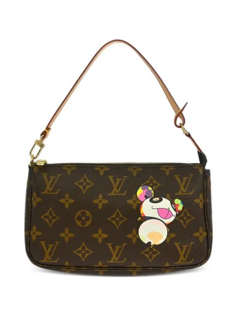 Louis Vuitton Pre-Owned 2004 monogram panda pochette accessoires shoulder bag Brown 154214
