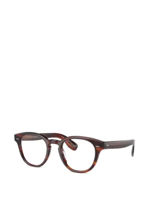 Oliver Peoples round glasses Brown 5413UVISTA