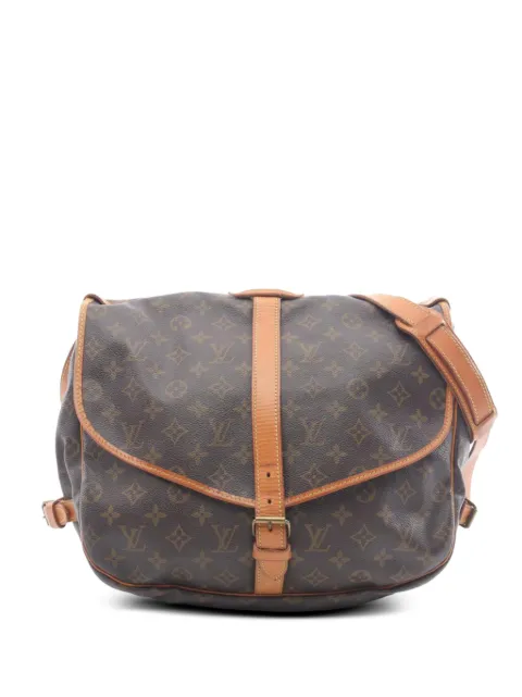 Louis Vuitton Pre-Owned 1994 35 Saumur Monogram shoulder bag Brown 10379328904VI