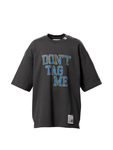 Maison MIHARA YASUHIRO Don't Tag Me T-shirt Grey J16TS842