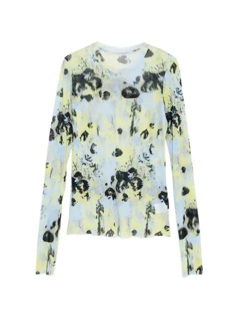 JNBY printed T-shirt Blue 5Q1113810