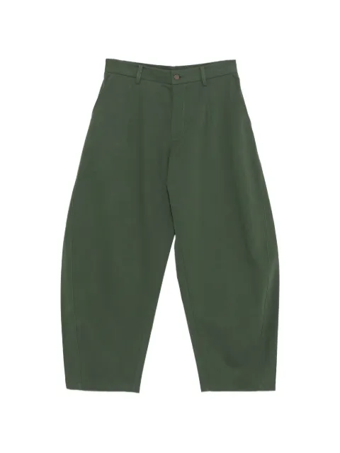 CROQUIS pintucked tapered 61trousers Green 9Q1E13880