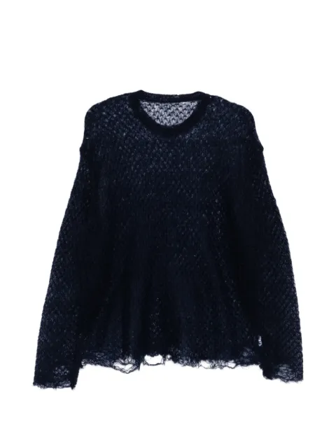 JNBY meshed sweater Blue 5Q1313520