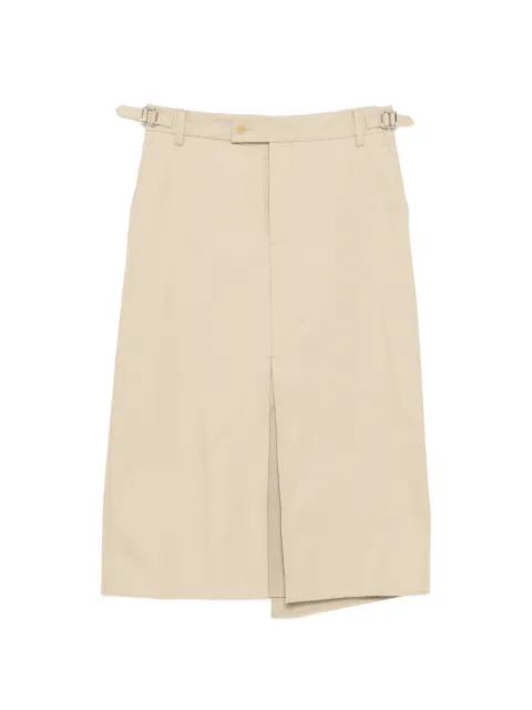 LESS cotton midi skirt Neutrals 2Q2D10160
