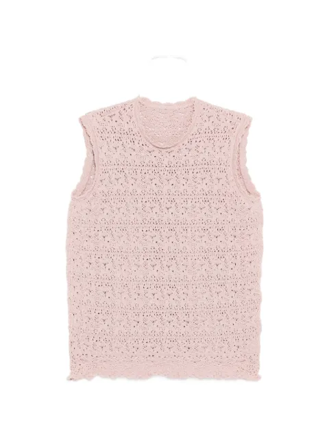 JNBY jacquard vest Pink 5Q1313150