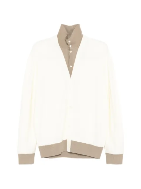 CROQUIS layered cardigan Neutrals 9Q2314000