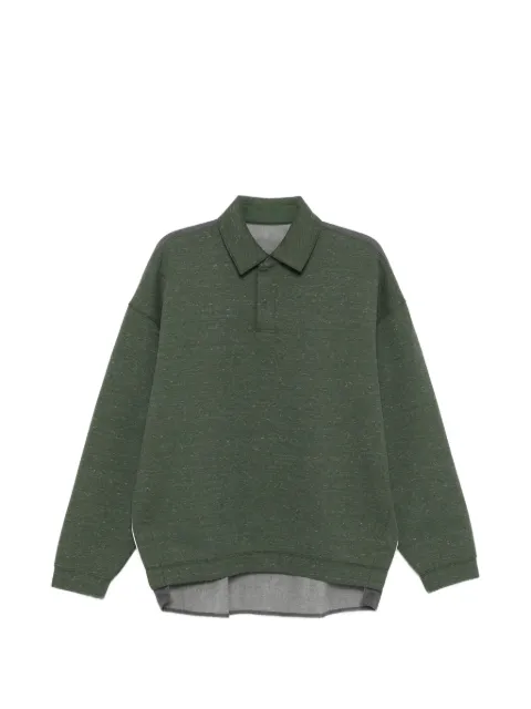CROQUIS polo-collar sweatshirt Green 9Q1411480