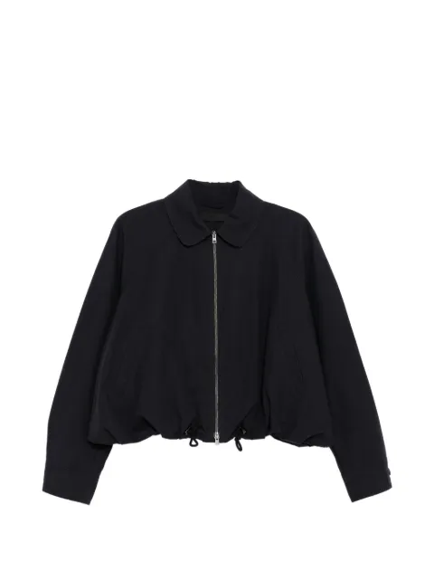 JNBY crop jacket Blue 5Q2612310