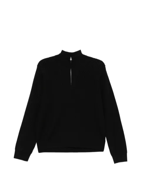 CROQUIS zipped sweater Black 9Q1312810