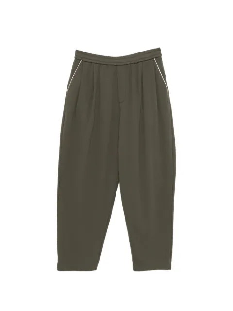 CROQUIS Cotton drawstring pants Green 9Q1E11760