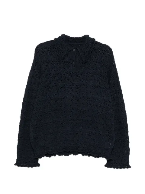 JNBY jacquard sweater Blue 5Q1313140