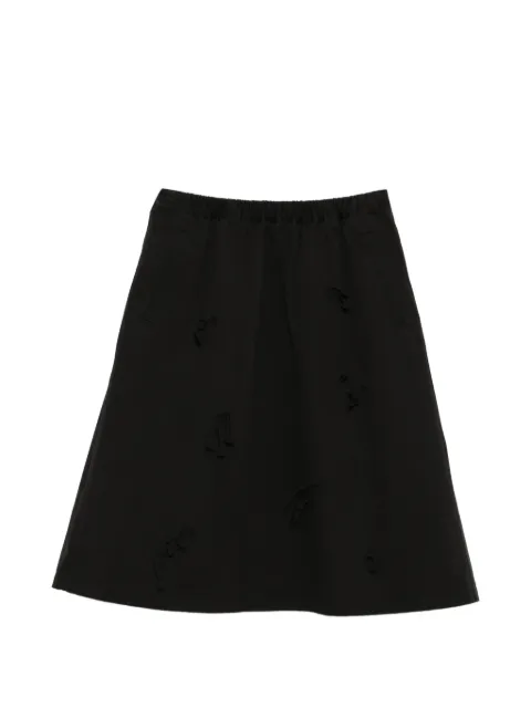 JNBY arrow-embellished skirt Black 5Q2D13110