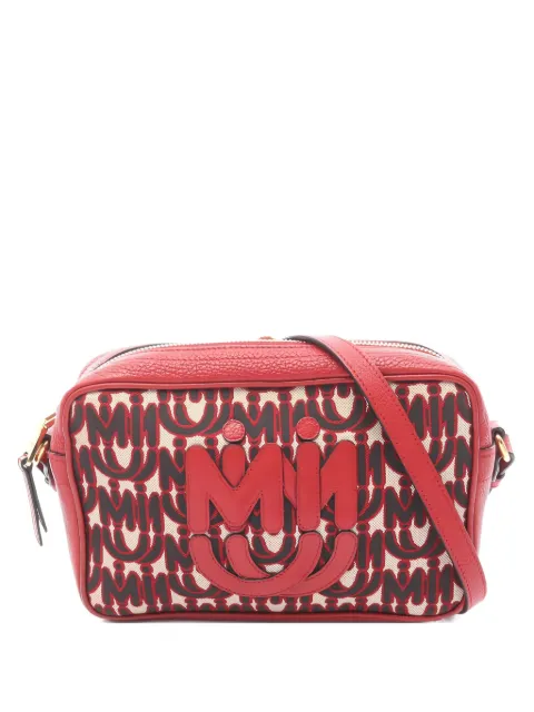 Miu Miu Pre-Owned x MM(Paris) 2010 leather crossbody bag Red 1038191