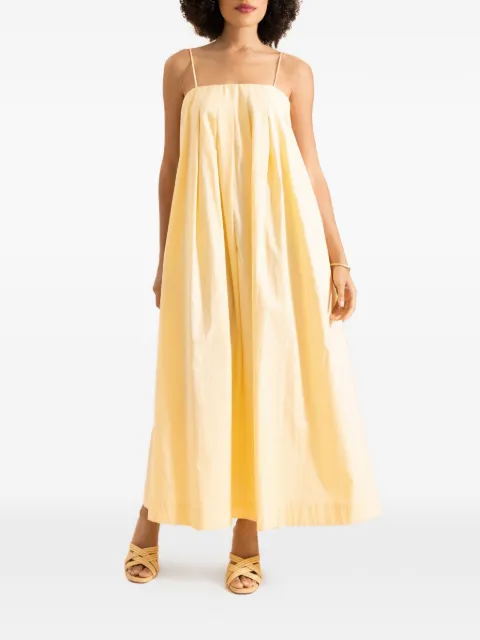 Faithfull Lopez maxi dress Yellow FF4298BNA
