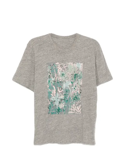JNBY graphic-print T-shirt Grey 5Q1112760