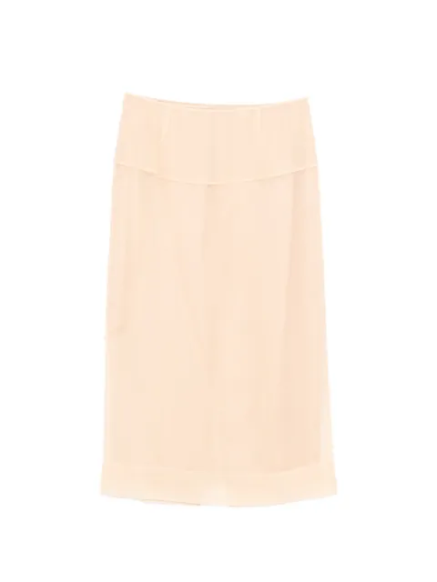 LESS silk midi skirt Neutrals 2Q1D22950