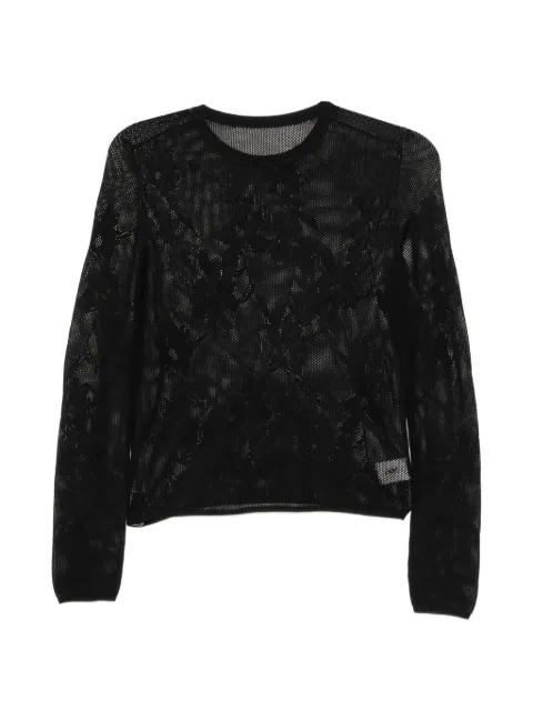 LESS jacquard top Black 2Q2313990