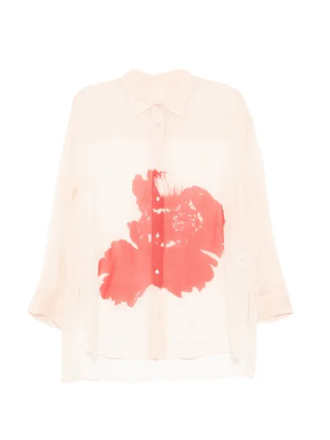 LESS silk shirt Pink 2Q1213760
