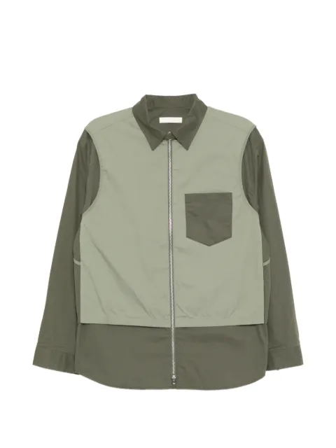 CROQUIS logo-print jacket Green 9Q1613520