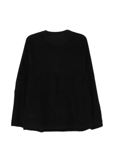 CROQUIS drop-stitch sweatshirt Black 9Q2411410