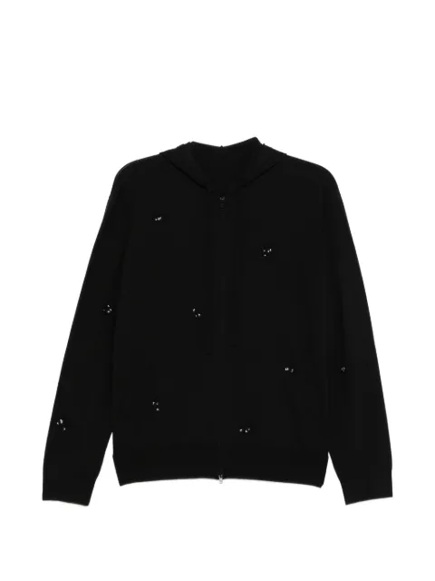 JNBY wool zip-up hoodie Black 5Q1310770