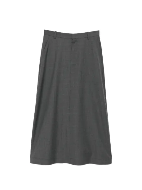 JNBY A-line maxi skirt Grey 5Q1D10020