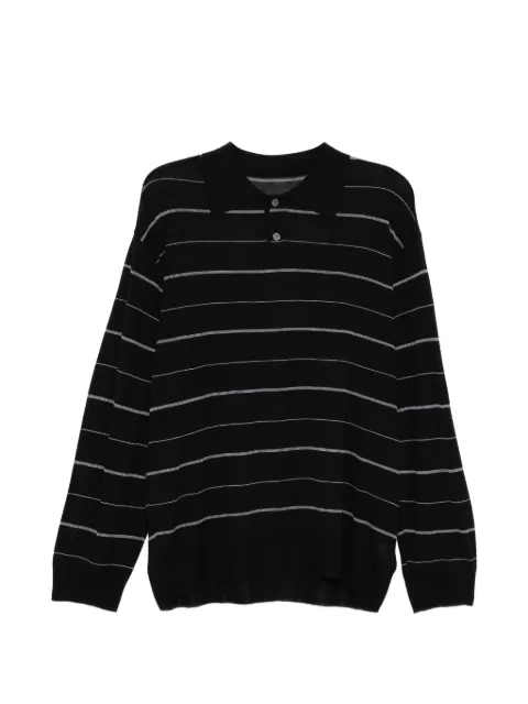 CROQUIS striped polo shirt Black 9Q1312500
