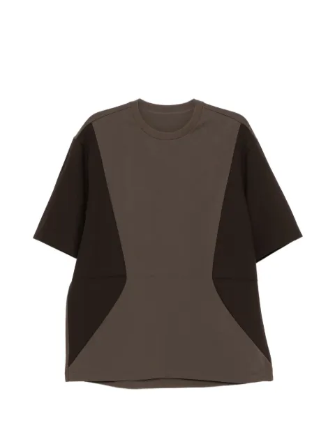 CROQUIS colour-block T-shirt Brown 9Q2113120