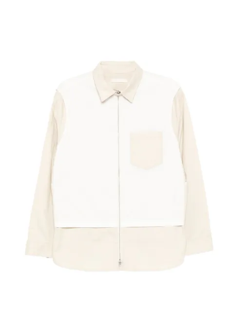 CROQUIS logo-print jacket White 9Q1613520