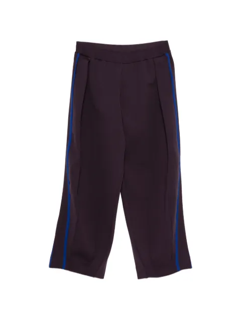 CROQUIS oversized stretch trousers Purple 9Q1E13020