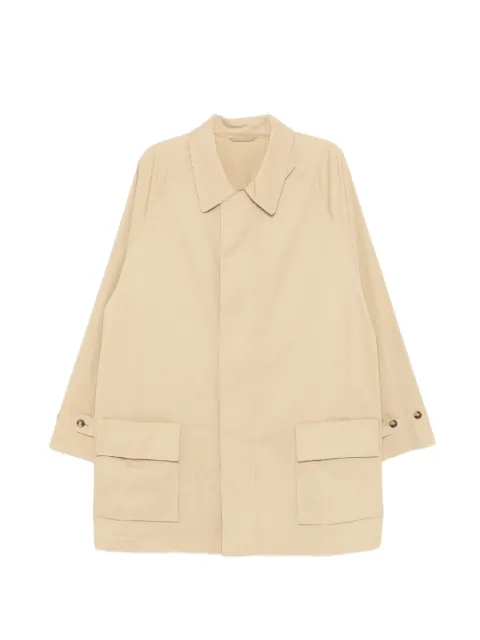 CROQUIS collared single-breasted coat Neutrals 9Q1912760