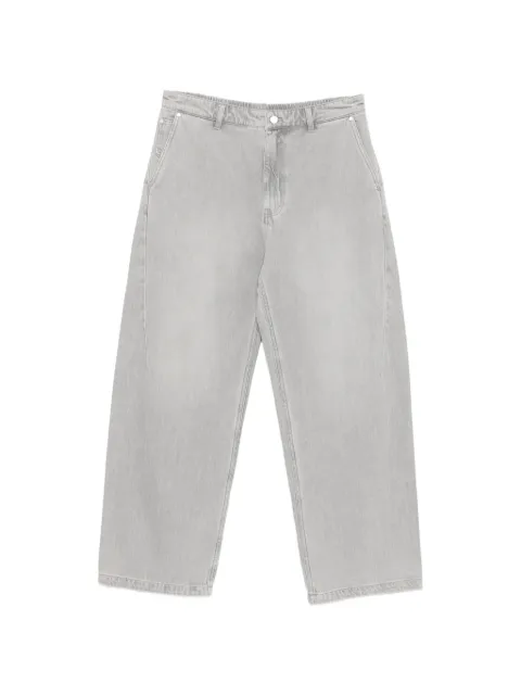 CROQUIS cotton wide-leg jeans Grey 9Q2E14070