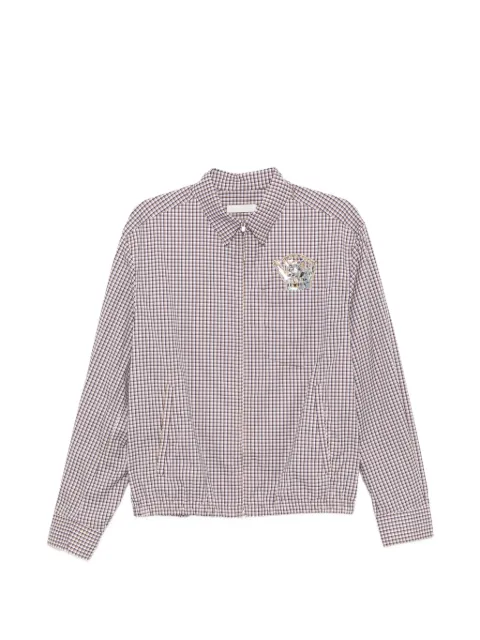 CROQUIS checked shirt jacket Brown 9Q1613150